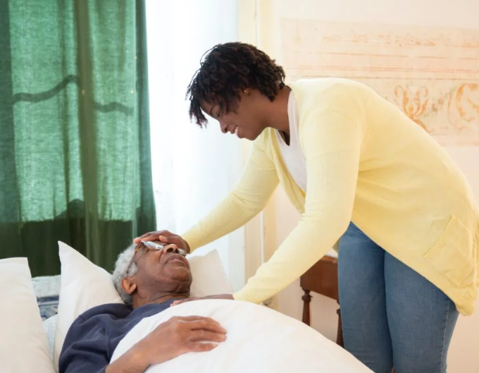 Elderly care support for purplen Ray Healthcare