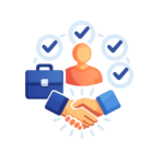 Staffing solution with purple ray Healthcare